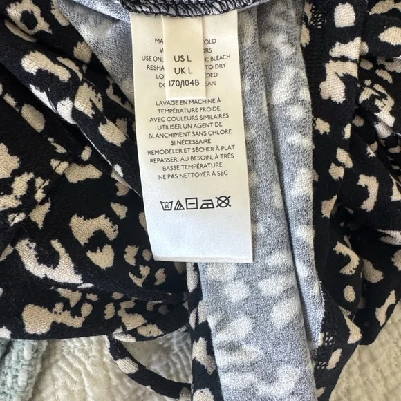 Free People Black and White Mini Dress - Picture 8 of 10